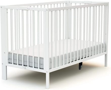 Inklapbaar Kinderbed Houten Ledikant 60 x 120 cm Veilig en Ruimtebesparend