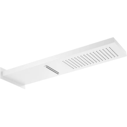 Herzbach DEEP WHITE rain shower Multifunction 2, 53.7 x 16.5 cm 23.661600.2.07