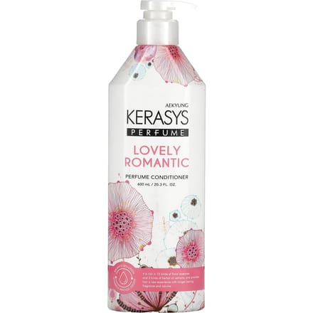 Kerasys, Lovely Romantic Perfume Conditioner, 600ml (20.3 fl) white