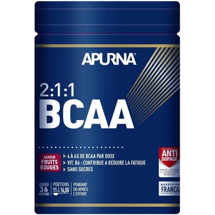 Aminozuren rode vruchten Apurna BCAA 4:1:1