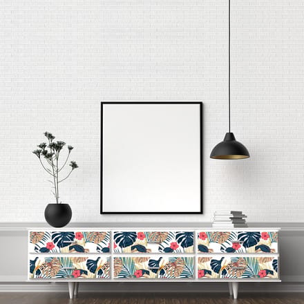 Tropische meubelsticker Fakarava 40 x 60 cm