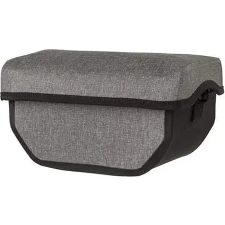 AGU Shelter Clean - Stuurtas - 5L - 100% Waterdicht - KLICKfix systeem - Lichtgewicht - Afneembare schouderriem - Reflectie - Grijs