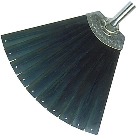 Vuurzweep met konische dul zonder steel