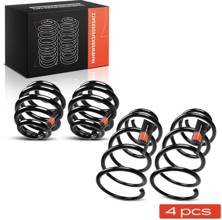 Frankberg 4x Veer Vooras Achteras voor Audi TT 8N3 Roadster 8N9