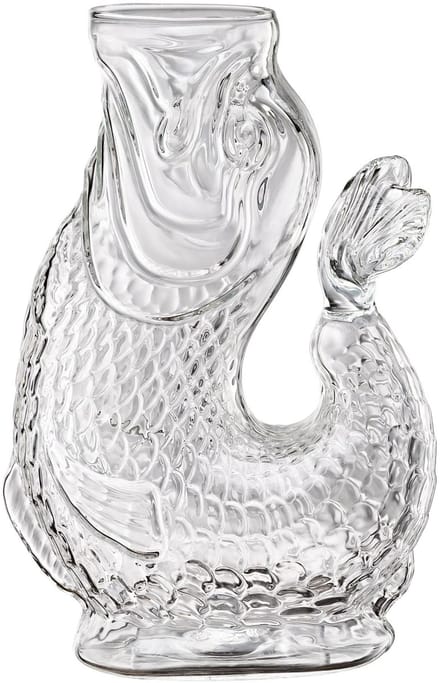 Cilio Nemo - Waterkaraf - Visvorm - Glas - 1 liter - Transparant