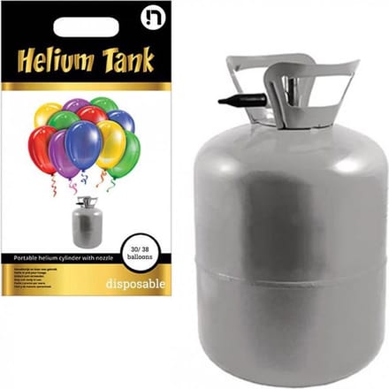 Helium tank voor 30 ballonnen