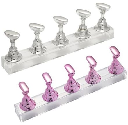 Acryl nagelstandaards en magnetische display voor nagelkunst