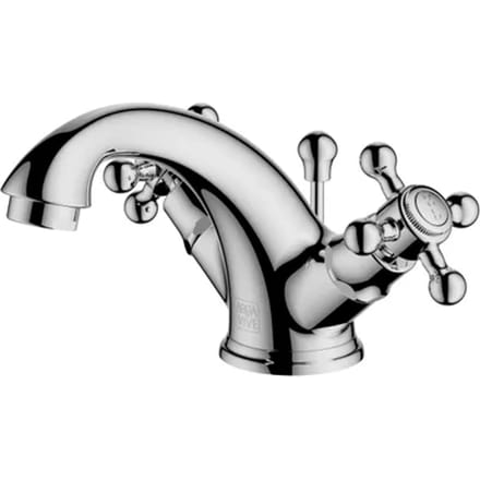Aquavive Wastafelmengkraan Lunan - Lage Uitloop - Chroom - 10,5cm
