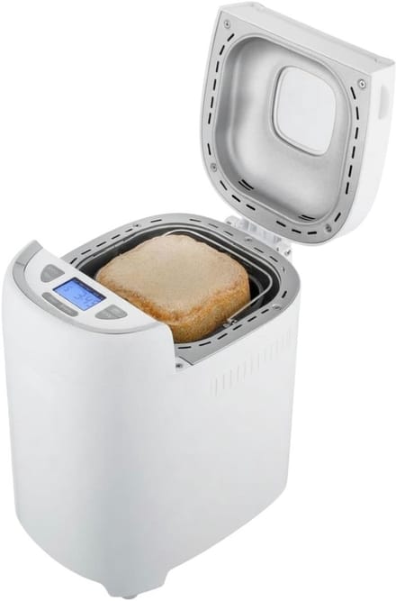 DnA® Broodbakmachine - Broodbakmachines - Broodsnijmachine - Wit - 30cm x 24cm x 30cm