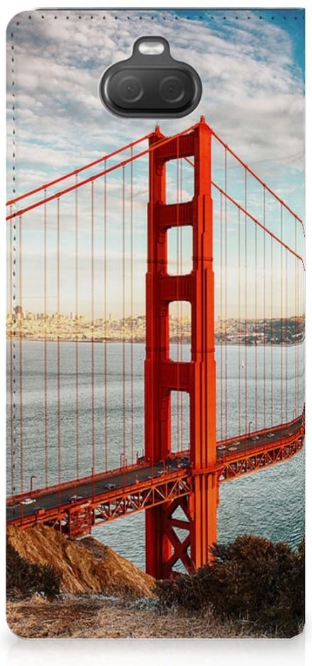 Sony Xperia 10 Plus Book Cover Golden Gate Bridge