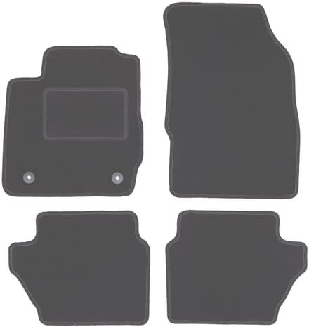 Grafiet automatten voor: Ford Fiesta MK7 hatchback (2011-2017)