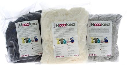 100% Recycled Zachte Katoen Vulling Cloud - 250 gram - Katoen vulling hobby - Hoooked