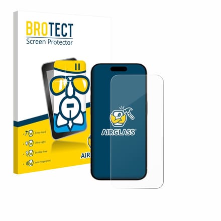 Screenprotector voor Apple iPhone 15 / 15 Pro Beschermglas transparant