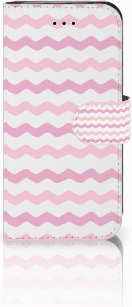 iPhone 7 | 8 | SE (2020) | SE (2022) Telefoon Hoesje Waves Roze
