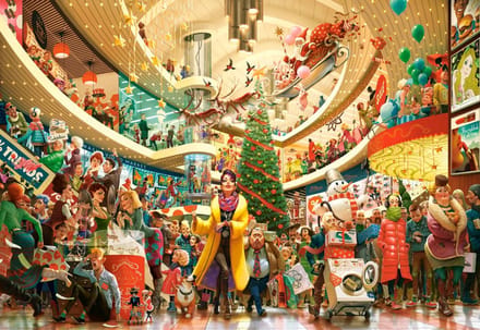 Castorland puzzel Shopping-Rummel - 1500 stukjes legpuzzel.