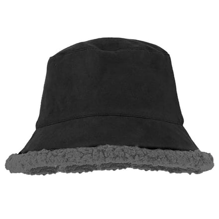 Morethansocks - Bucket hat dames - Suède - One size - Bucket hat dames - Buckethat