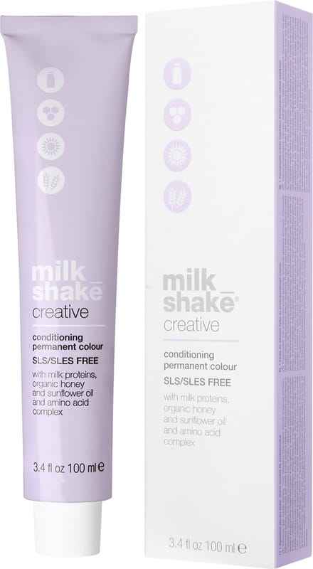 Milk Shake - Creative SLS/SLES-Free Permanent Hair Dye 6.616RA Ash Red Dark Blond 100 ml