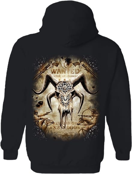 Wanted The Coloured House Hoodie L