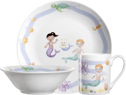 Leonardo AVVENTURA Set Kinderservies Zee - 3delig