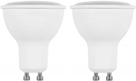 Bemko Premium LED Lamp GU10 - vervangt 30W (5W) - 450lm - 3000K Warm Wit - 230V - 2 stuks