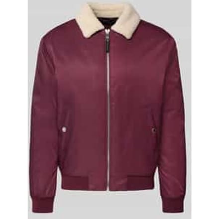 regular fit jack met platte kraag
