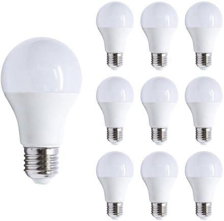 Bemko Premium LED Lamp E27 - vervangt 75W (11W) - 1055lm - 3000K Warm Wit - 230V - 10 stuks