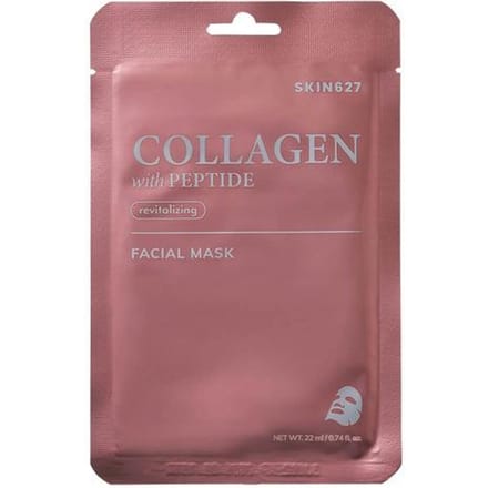 Skin627 Gezichtsmasker Maska Do Twarzy W Płacie Collageen & Peptide 22ml