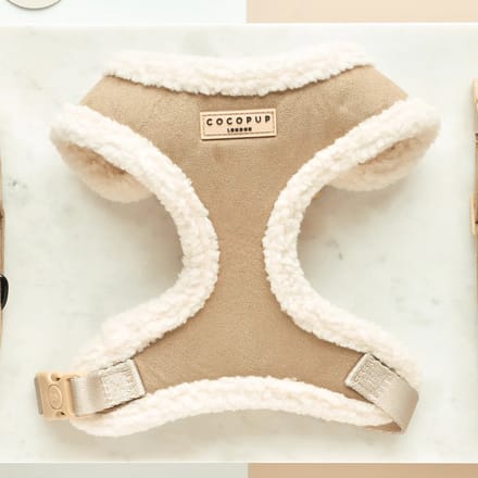 Cocopup Nude Aviator - verstelbaar hondentuig - maat S - wandeltuig