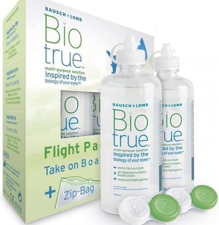 Biotrue multi-purpose solution Flight Pack