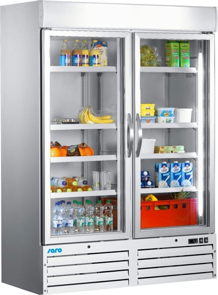 SARO Koelkast met 2 glasdeuren model G 920