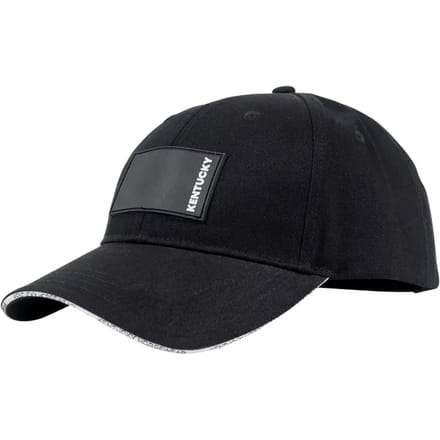 Kentucky Horsewear - Cap rubber logo zwart