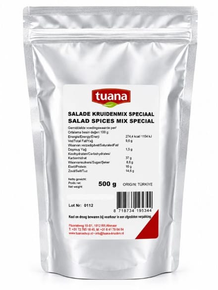 Tuana Kruiden - Salade Speciaal Kruidenmix - Tuanashop - KZZ018