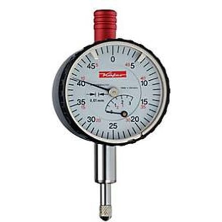 KÄFER Kleinmeetklok KM 4S 3mm Abl.0,01mm m.stootbescherming - 10002