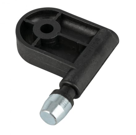 Wentex Vervangende Swivel Pin voor Telescopic Drape Support Zwart