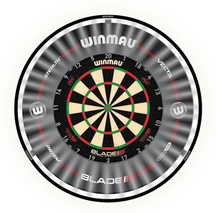 Winmau Blade 6 Triple Core + Winmau Plasma - Dartset