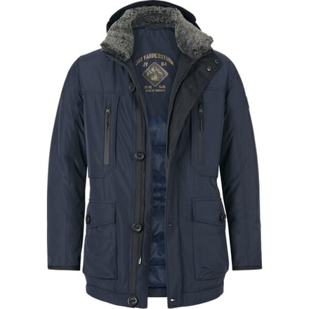 Jan Vanderstorm herren Functioneel Jack - 60 - donkerblauw - Plus Size