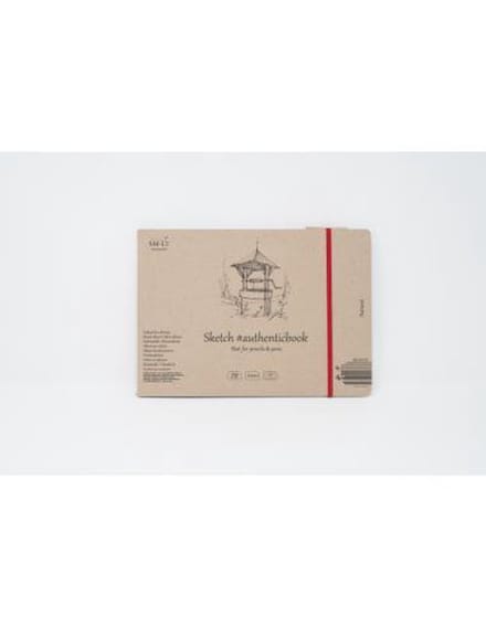 SMLT schetsboek album natuurwit papier 24,5x17,6 cm 100gr 32 vel.