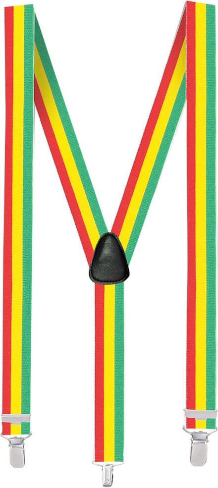 Boland - Bretels Rasta - Volwassenen - Unisex - Student -