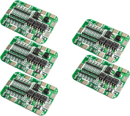 5 Stuks 6S 15A 24V PCB BMS Beschermingsbord voor 6-cell Lithium Accu's