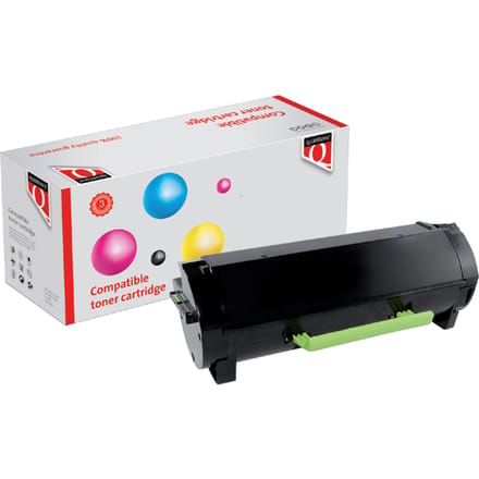 Tonercartridge Quantore alternatief tbv Lexmark 50F2000 zwart