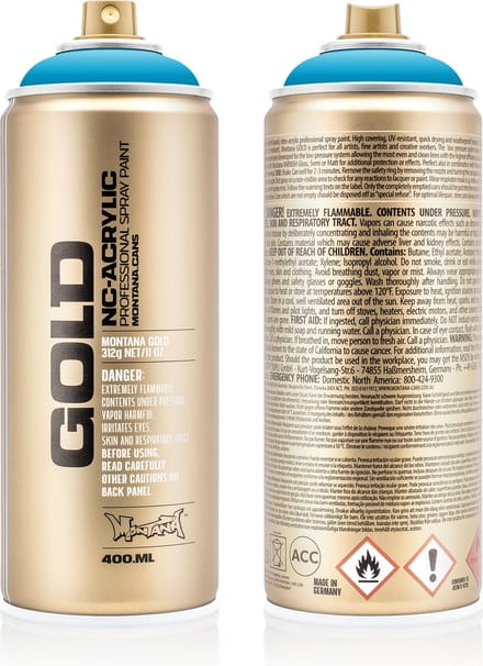 Montana GOLD G5040 Light Blue spuitbus 400ml