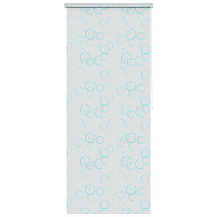 vidaXL - Rolgordijn - voor - douche - 100x240 - cm - bubbel
