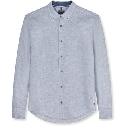 OLYMP Casual Overhemd, Regular Fit, Button-down, Koningsblauw