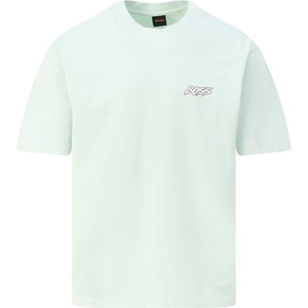 regular fit T-shirt van puur katoen model 'SURFWASH'