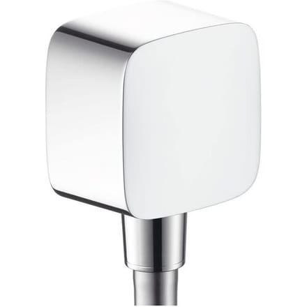 Hansgrohe Fixfit hose connector with backflow preventer and plastic angle 26457000