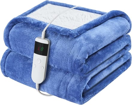 Luxe Elektrische Deken 150x180 cm met 10 Warmtestanden en Timerfunctie
