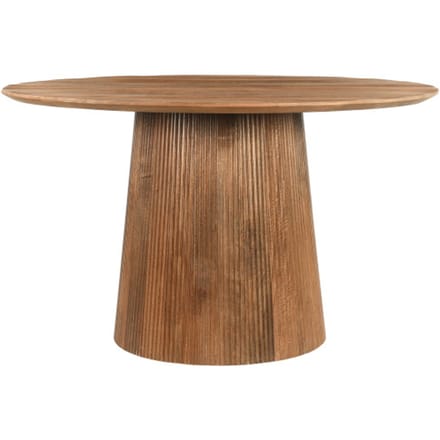 Livingfurn - Eetkamertafel Salvator 130cm - Mangohout