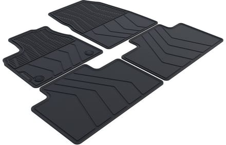Rubber Automatten geschikt voor Mitsubishi Eclipse Cross - Bouwjaar: 2025-heden - Originele pasvorm - 4-delig