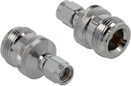 N (v) - RP-SMA (m) adapter / 50 Ohm / 10 GHz