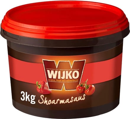 Wijko Shoarmasaus vegetarisch - Emmer 3 liter